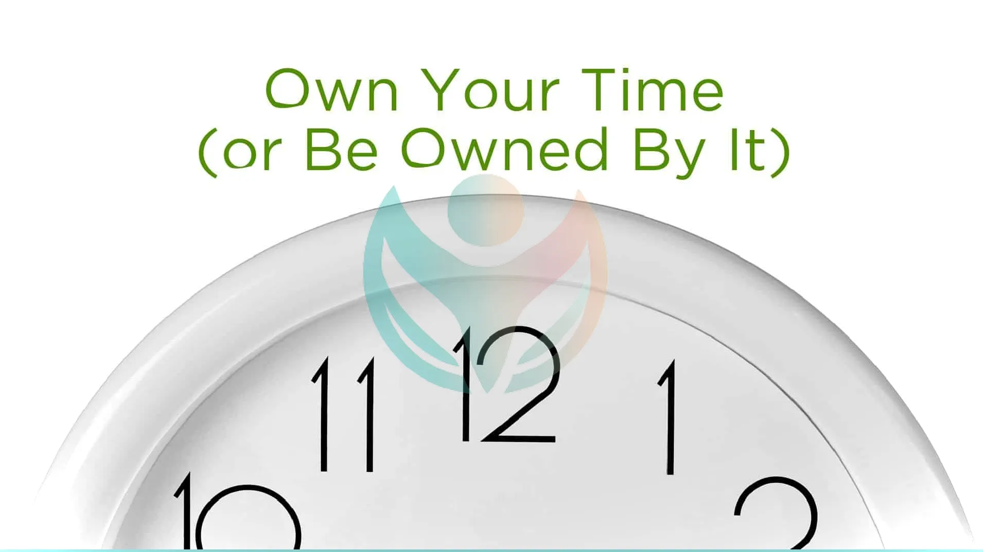 Sea dueño de su tiempo