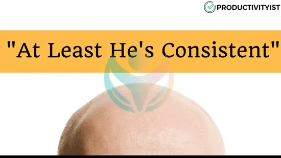 Al menos es consistente